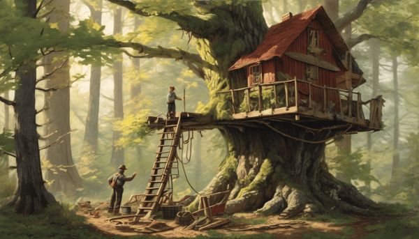 Construire une cabane dans les arbres: quelle méthode choisir?