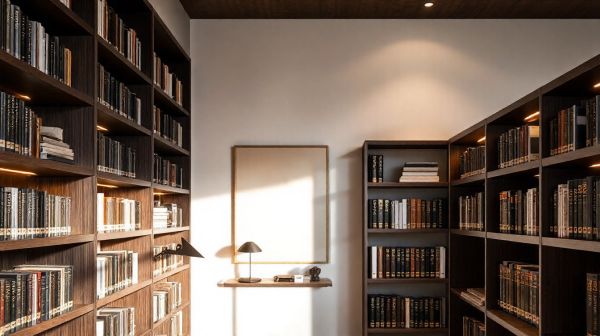 Les meubles design en rangement : sculptures pour bibliothèque moderne