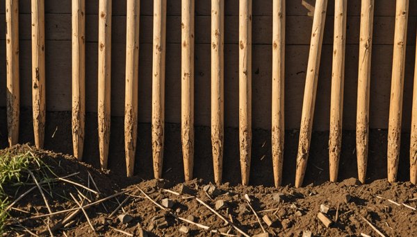 Piquet en bois : essentiels pour vos projets de chantier et jardinage